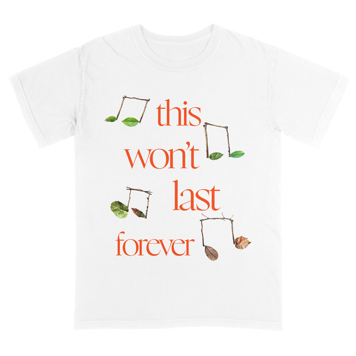 'this won't last forever' 12" Vinyl + senescence tee bundle [PRE-ORDER]