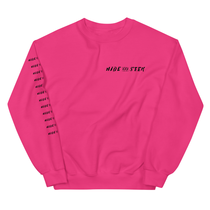 Hide and Seek Logo Crew (Black Logo)