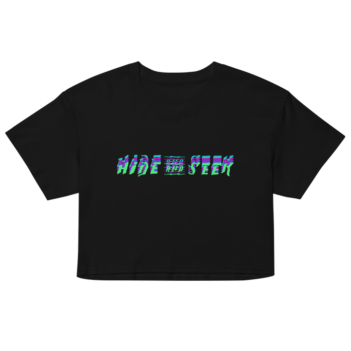 Stacked Logo Crop Tee